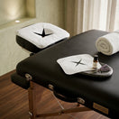 Protections visage jetables pour trou de têtière de table de massage, boîte de 100