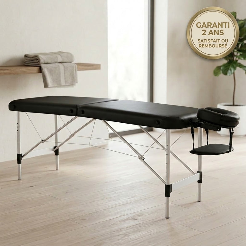 Table de massage pliante en aluminium | Mila Standard Zoemass