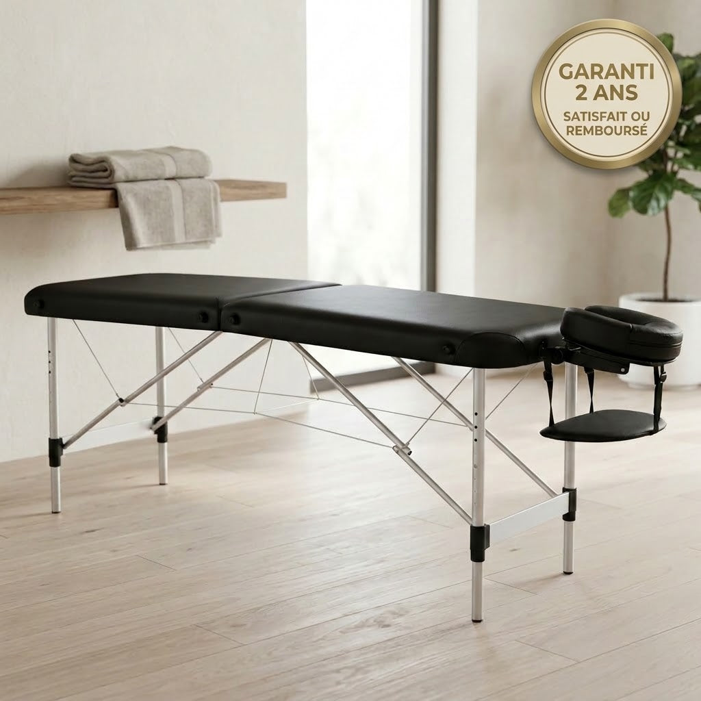 Table de massage pliante en aluminium | Mila Standard