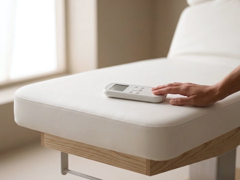 Télécommande de la table Aria · Bois