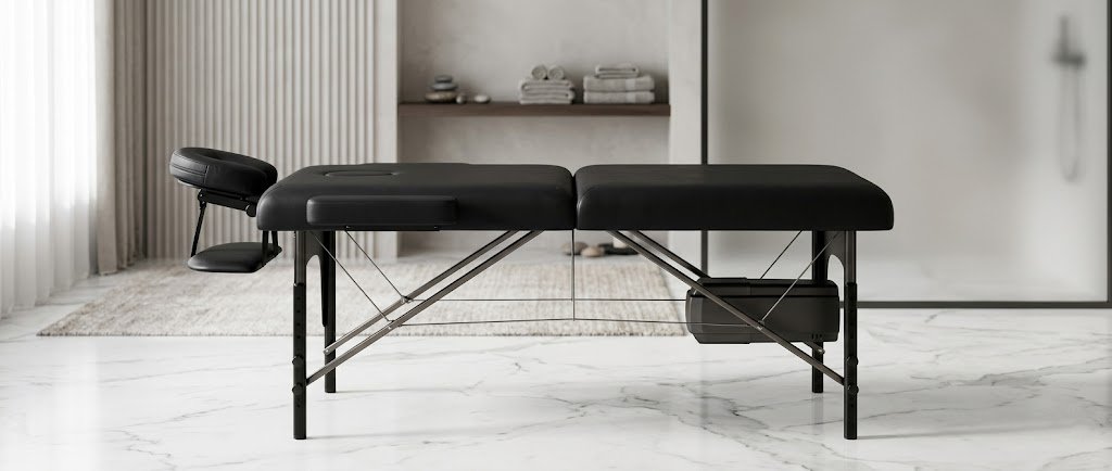Table de massage pliante en aluminium