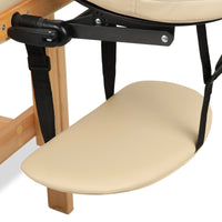 Table de massage et soin esthétique fixe en bois | Ines Premium