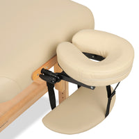 Table de massage et soin esthétique fixe en bois | Ines Premium